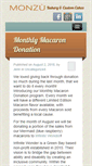 Mobile Screenshot of monzubakery.com